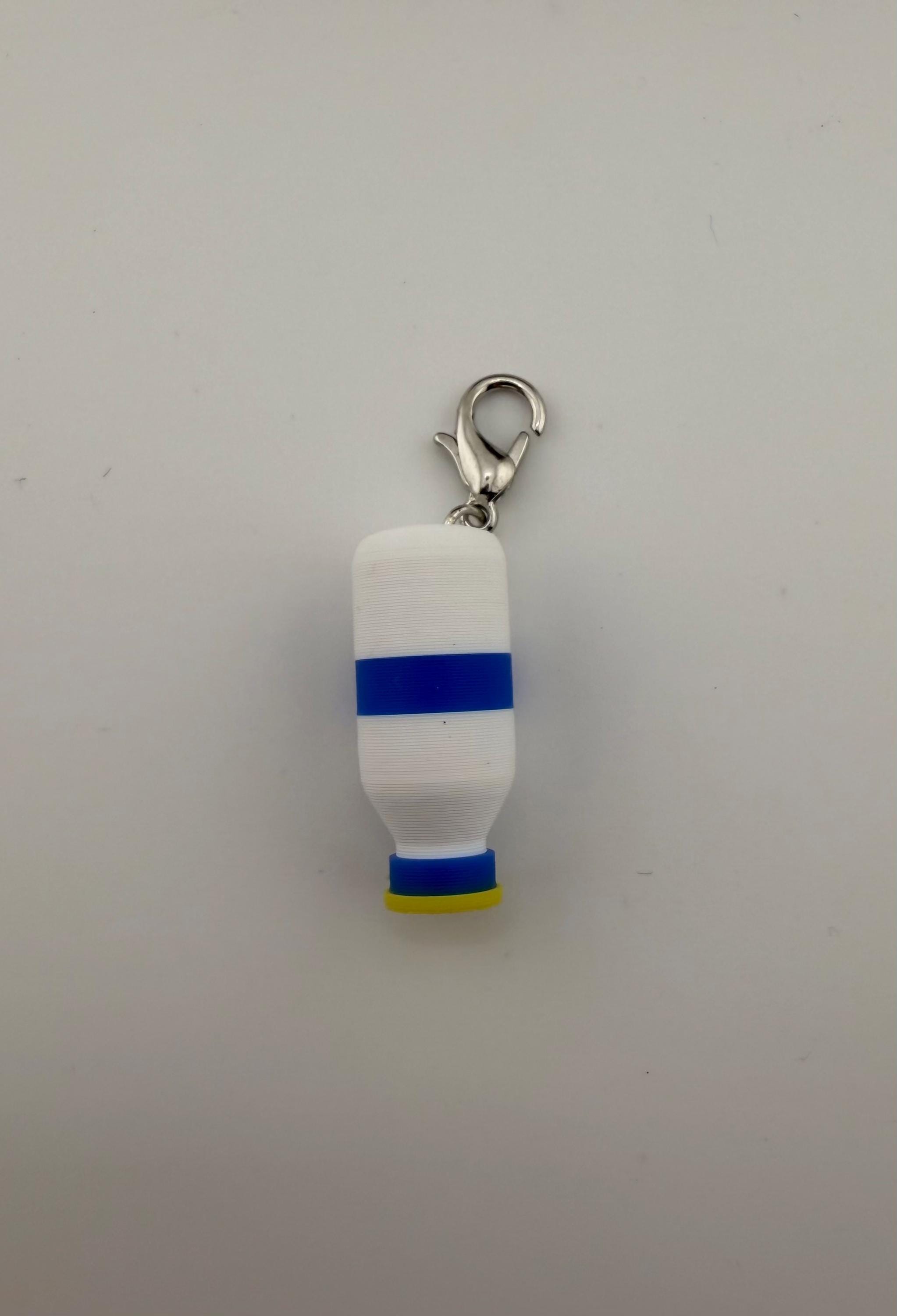 Miniature propofol bottle badge charm - milk of amnesia - fun anesthesiologist gift