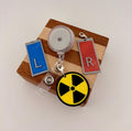 Radiology badge reel charms - Xray tech radiologist