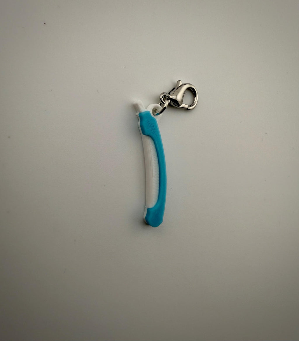 Funny nurse badge reel charms - Cooter Canoe and Urinal for CAUTI champion