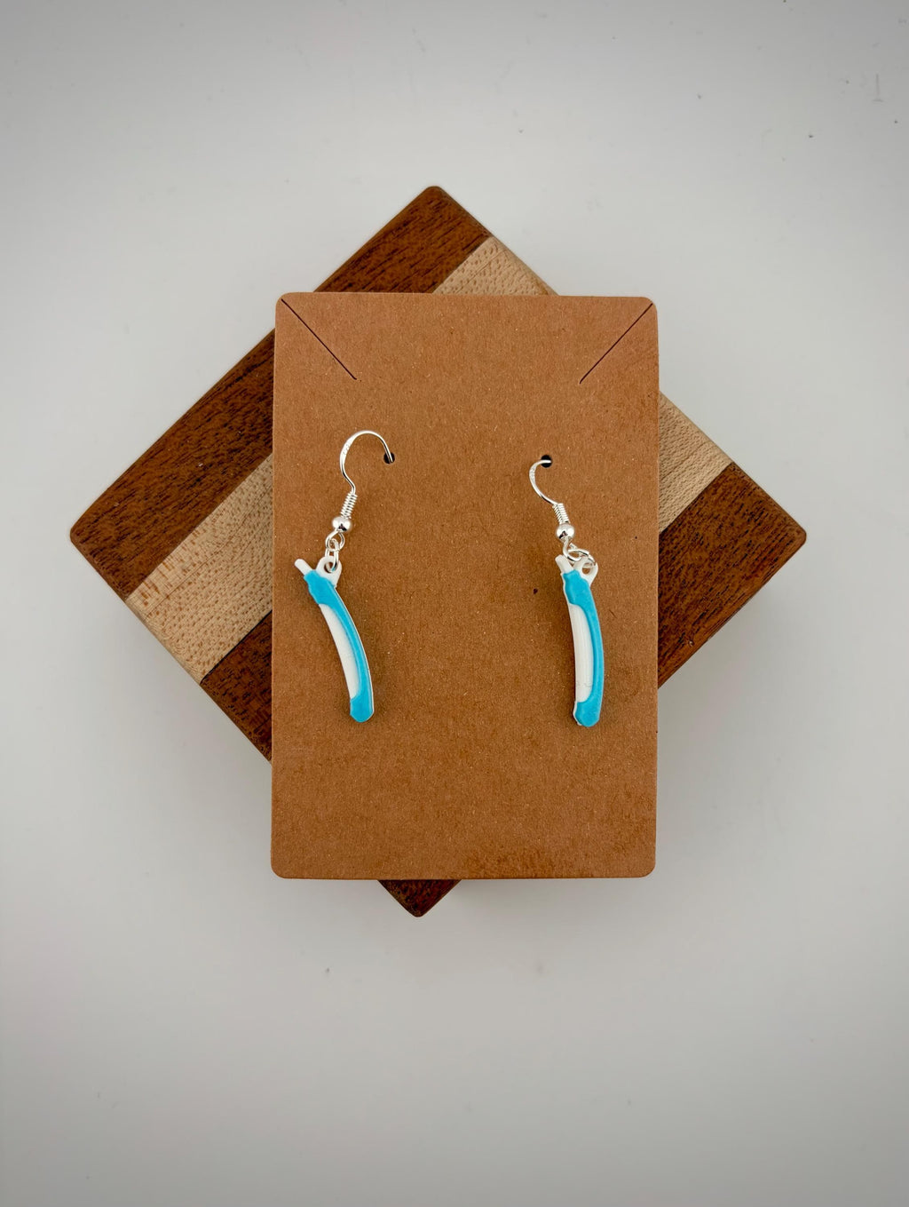 Funny nurse earrings - Cooter Canoe and Urinal for CAUTI champion