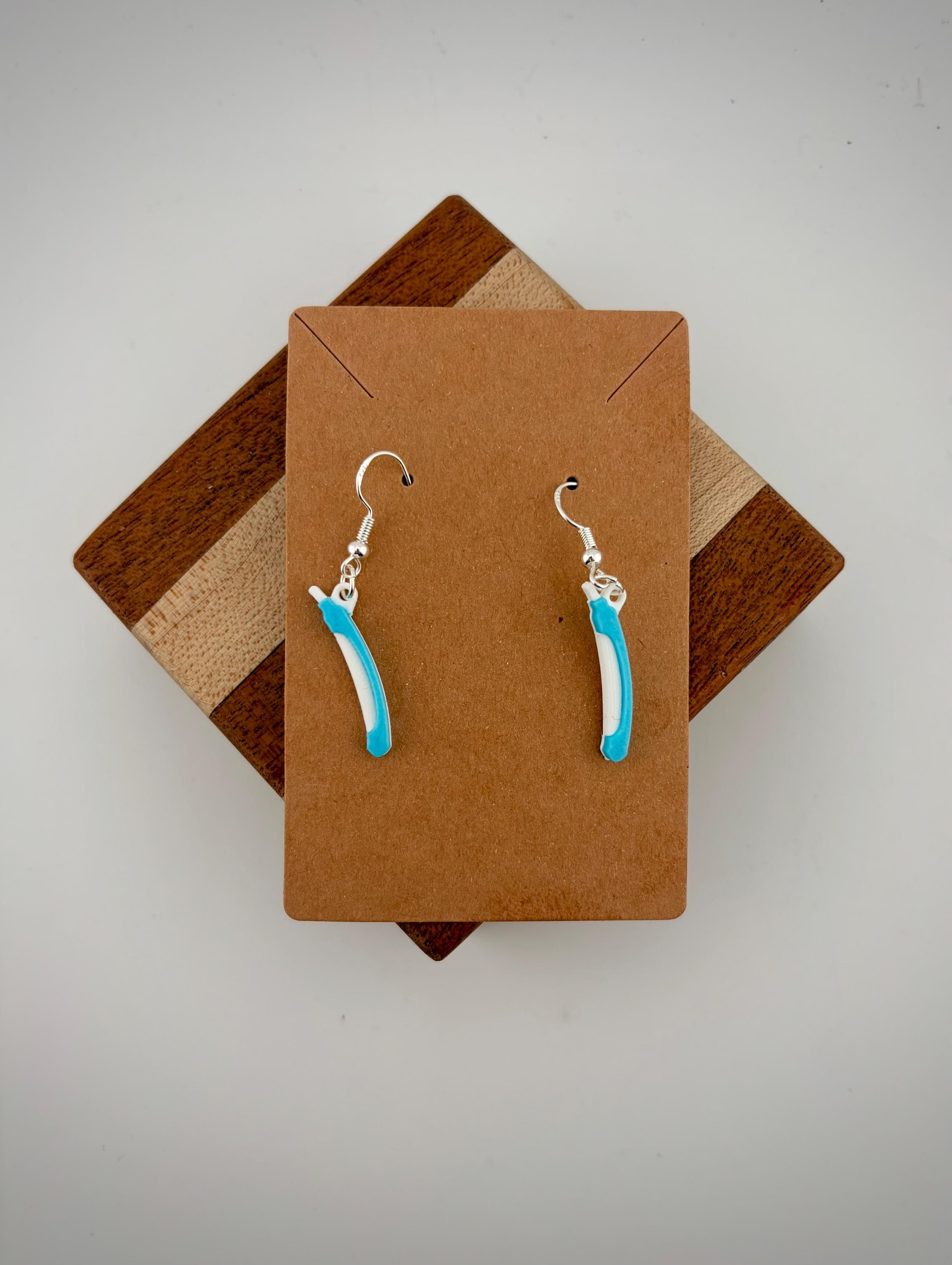 Funny nurse earrings - Cooter Canoe and Urinal for CAUTI champion