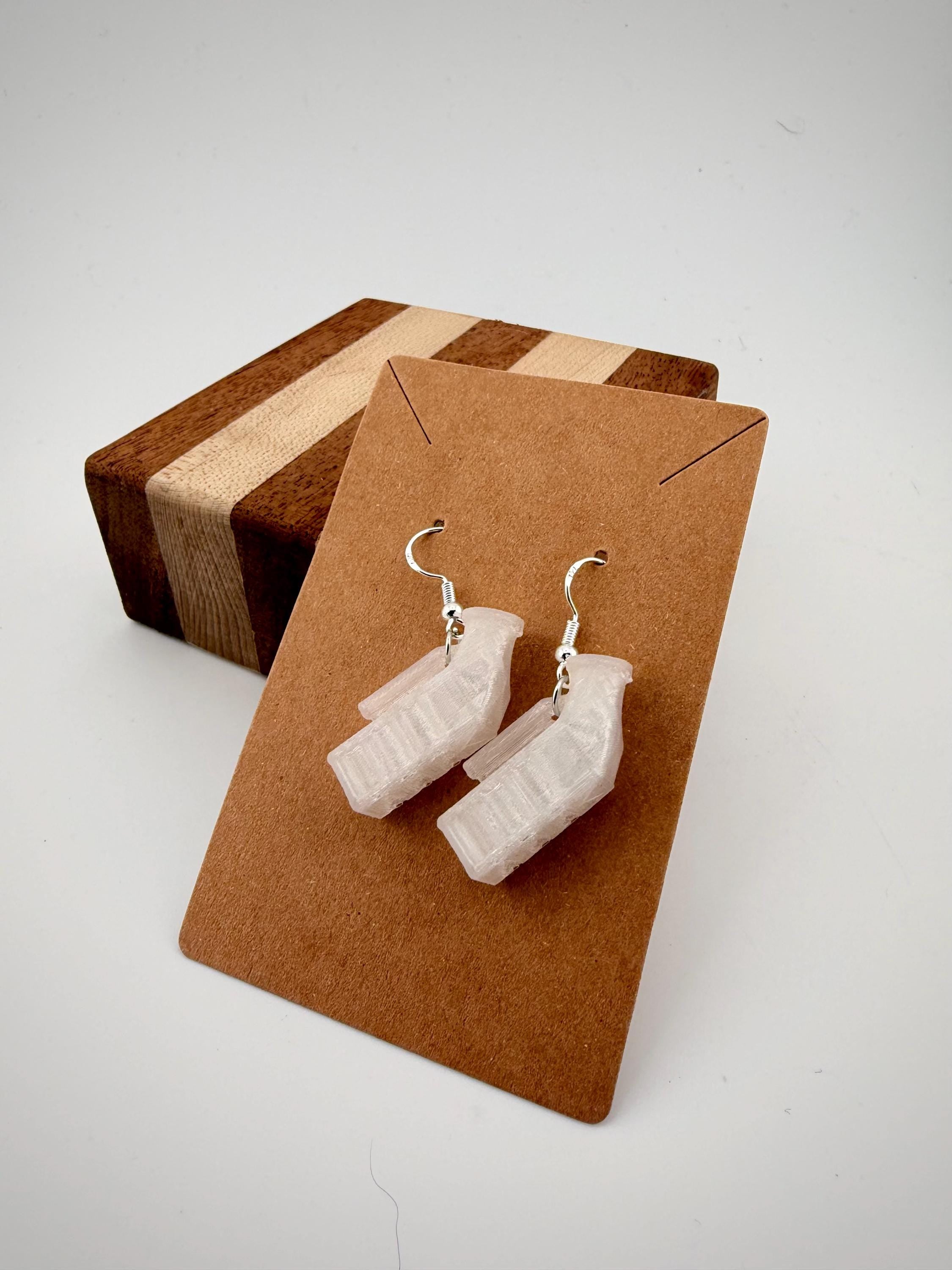 Funny nurse earrings - Cooter Canoe and Urinal for CAUTI champion