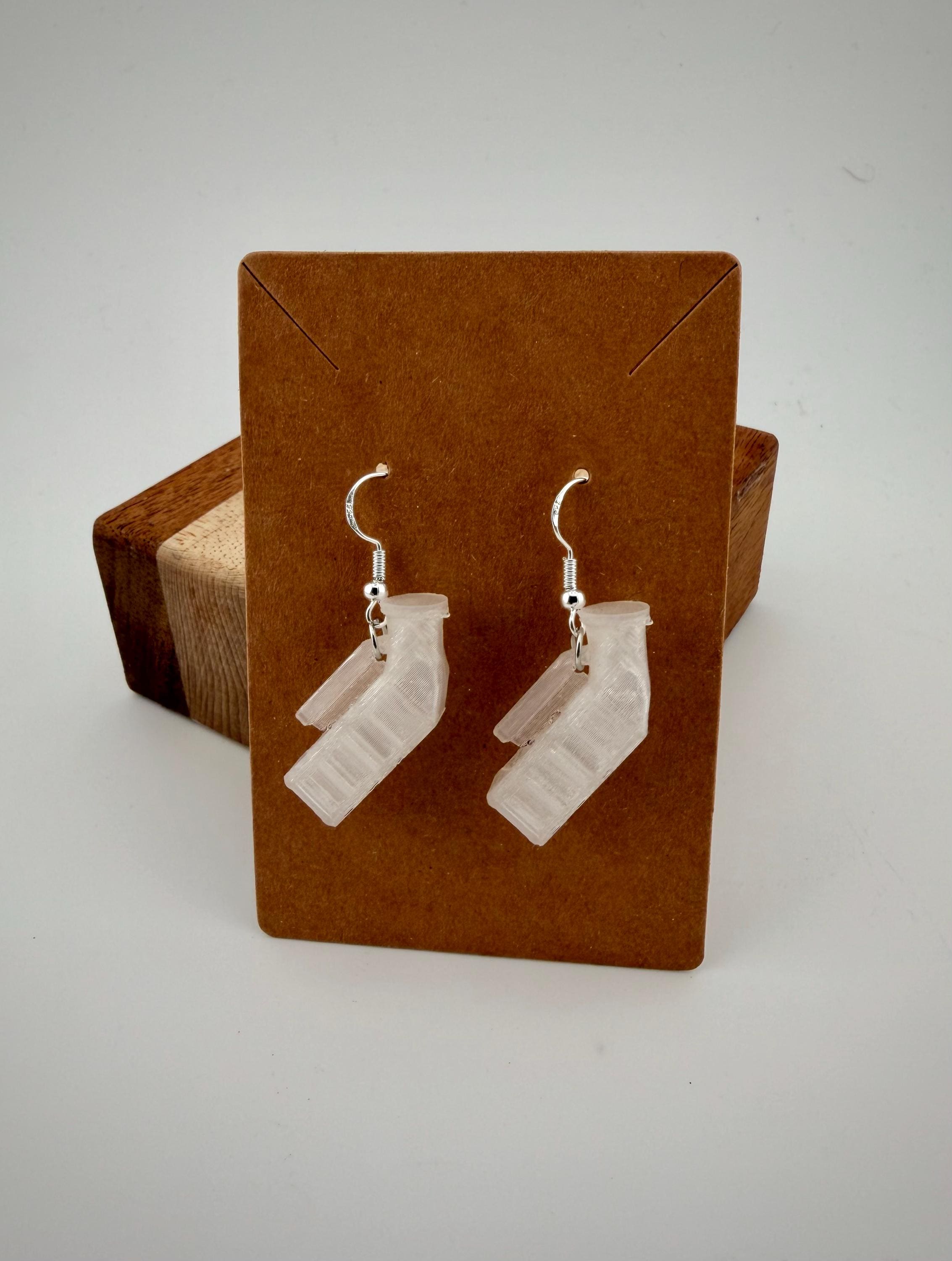 Funny nurse earrings - Cooter Canoe and Urinal for CAUTI champion