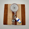 Miniature propofol bottle badge charm - milk of amnesia - fun anesthesiologist gift