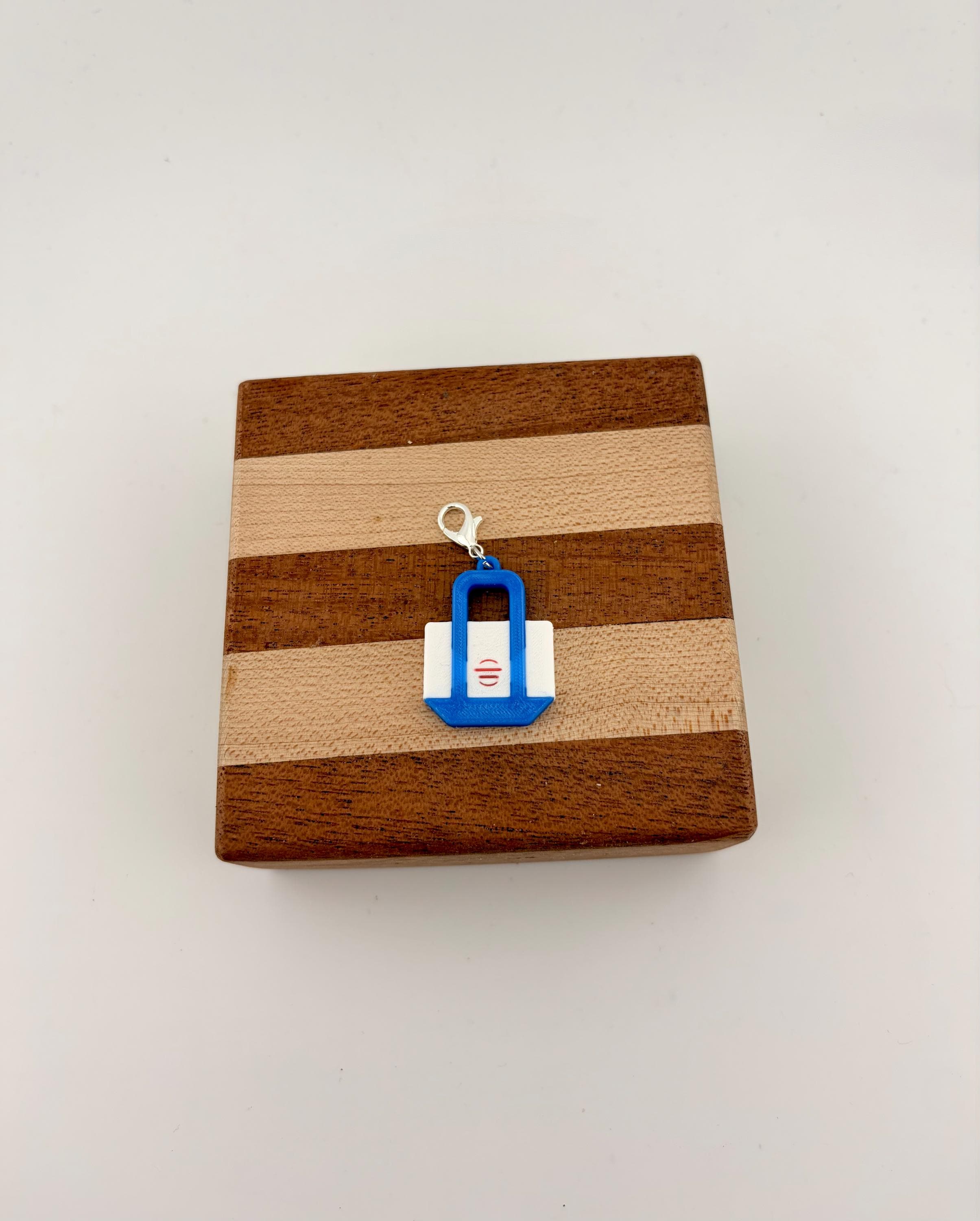 Funny badge reel charm Trader Joe's. tote Bag