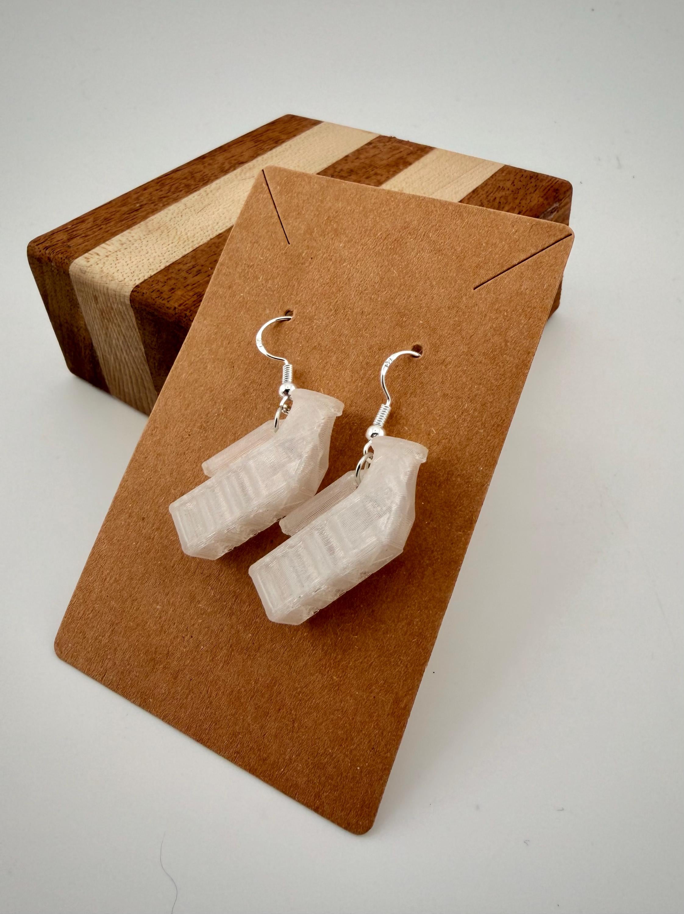 Funny nurse earrings - Cooter Canoe and Urinal for CAUTI champion