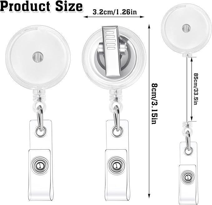 Baby Yoda Grogu ID badge charm and badge reel